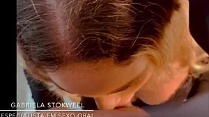 gabriela stokweel cums on blonde's face