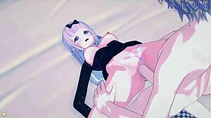 Kaguya Shinomiya And Chika Fujiwara Engage In Intense Sex With Miyuki Shirogane In Kaguya-sama Hentai