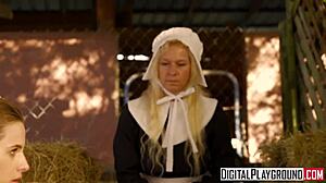 Amish Girls Explore Anal DP in Wild Breeding Session