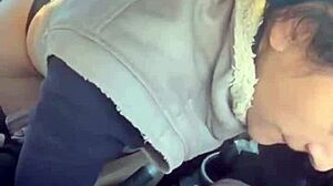 he was looking at her perfect ass as she squeezed his cock out of him. cock cumshot ass sucking.