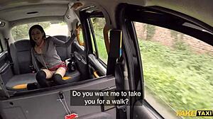 Fake Taxi Antar Rae Lil Black Ride Asia Hardcore di Mobil