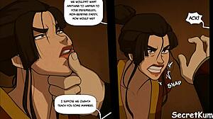 Avatar The Last Airbender - Azula In Boiling Rock Scene