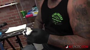 Australian Amber Luke Stuns with Bold New Nose Tattoo