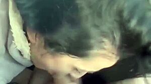 he was looking at her perfect ass as she squeezed his cock out of him. cock cumshot ass sucking.