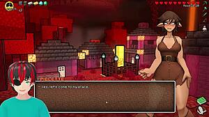 Look at that hot underwear! Hornycraft is exciting!