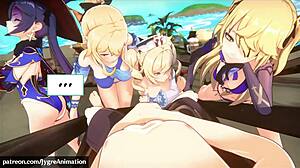 Hentai 3D Anime Girl Takes Deep Creampie in Video 20