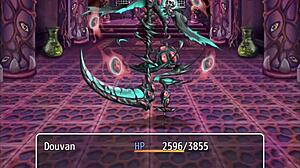 Defeat demon king and cum on grateful women in hentai rpg final