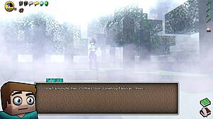 Look at that hot underwear! Hornycraft is exciting!