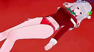 Kashima and Atlanta having intense sex in Kantai Collection hentai, so hot!