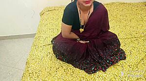 Damn! Bhabhi Bent Over and Screamed in Hindi!