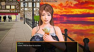 In my new family episode, the blonde character with big tits and ass engages in erotic hentai scenes