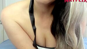 Blonde Brazilian Amateur Gives Jerk Off Instructions In Solo Masturbation Session