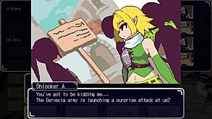 Elf Getting Two Cocks In Rough Hentai Sex