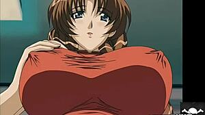 horny milf begs for creampie in hentai