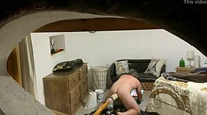 Peeping Tom Observes Gay Activities