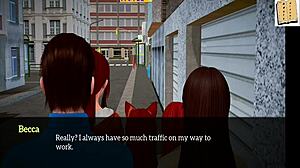 Redhead Teen with Big Tits and Ass Feels Intense Pleasure in Family Cartoon Sex