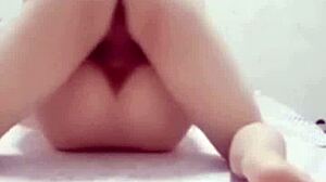 Asian Pussy Drips In Doggy