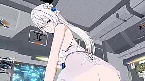 Deep space eye gengchen rides passionately in this 3d hentai doujin