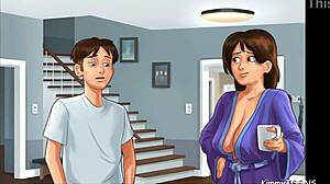 Summertime Saga: Perverz leselkedik a pomponlányokra, akik ciciket villantanak!