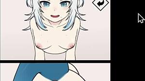 Costplayer and sharkgirl make great combo girl in the wall ep 3 with creampie