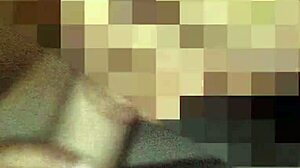 She Sucks Husband's White Cock Before Condom Ride