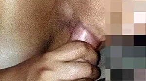 She Sucks Husband's White Cock Before Condom Ride