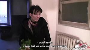 bitch stop - skinny slovak brunette drilled in anal