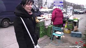 bitch stop - skinny slovak brunette drilled in anal