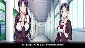 Hentai Girl Gives Blowjob in Game