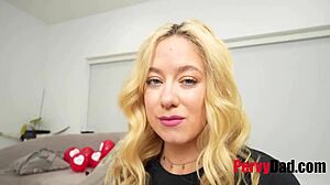 SHOWING MY CHEATING BOYFRIEND I CAN GET BETTER DICKS ON VALENTINES STEP DAUGHTER - RIVER LYNN!