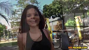 Mila Garcia RIDES Pussy On Monster Cock