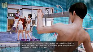 I explore Academy 218 in hentai anime game