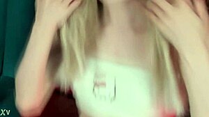 Sweet eaton teases in white leggings?