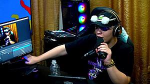 Emy tattooed full of desire in podcast pupum barraco sheer red outdoors