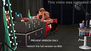 backstage fun - 3d hentai - preview version