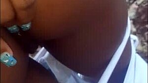 Big-assed funk dancer offered her tight ass in the park! 🔥