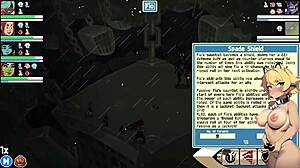 In Cloud Meadow, punishing the poacher who hunts naughty monster girls.