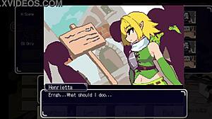 Elf Getting Two Cocks In Rough Hentai Sex