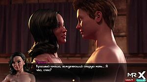 I prepare my pussy for good sex in Treasure of Nadia.