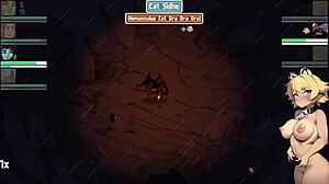 In Cloud Meadow, punishing the poacher who hunts naughty monster girls.