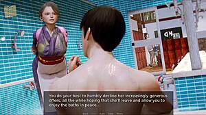 I explore Academy 218 in hentai anime game