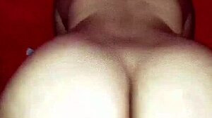 She Sucks Husband's White Cock Before Condom Ride