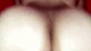 She Sucks Husband's White Cock Before Condom Ride