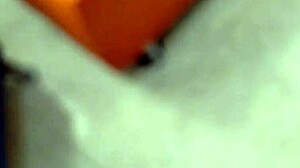Unfaithful stepsister enters bathroom to suck big Colombian cock