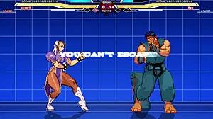 i saw chunli vs long in hentai