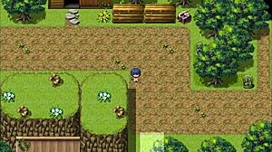 tanned girl natsuki in hentai game ep 4 with plump curvy body