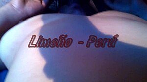 peruvian busty girl from huanuco in action