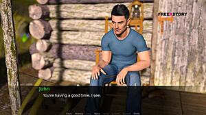 i'm john watching marry change her dress in duaklight manor scene