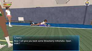 femdom university enslaves cherry with spitting and humiliation.