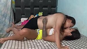 i missed her so much, had wild lesbian sex with my best friend after ages apart